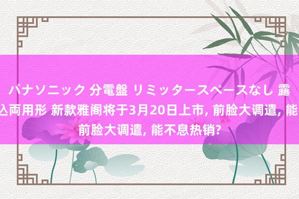 パナソニック 分電盤 リミッタースペースなし 露出・半埋込両用形 新款雅阁将于3月20日上市， 前脸大调遣， 能不息热销?