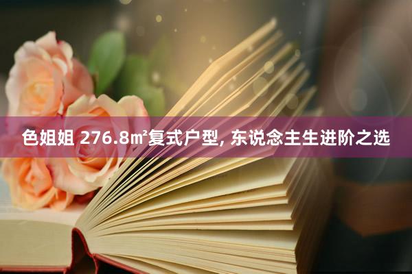 色姐姐 276.8㎡复式户型， 东说念主生进阶之选